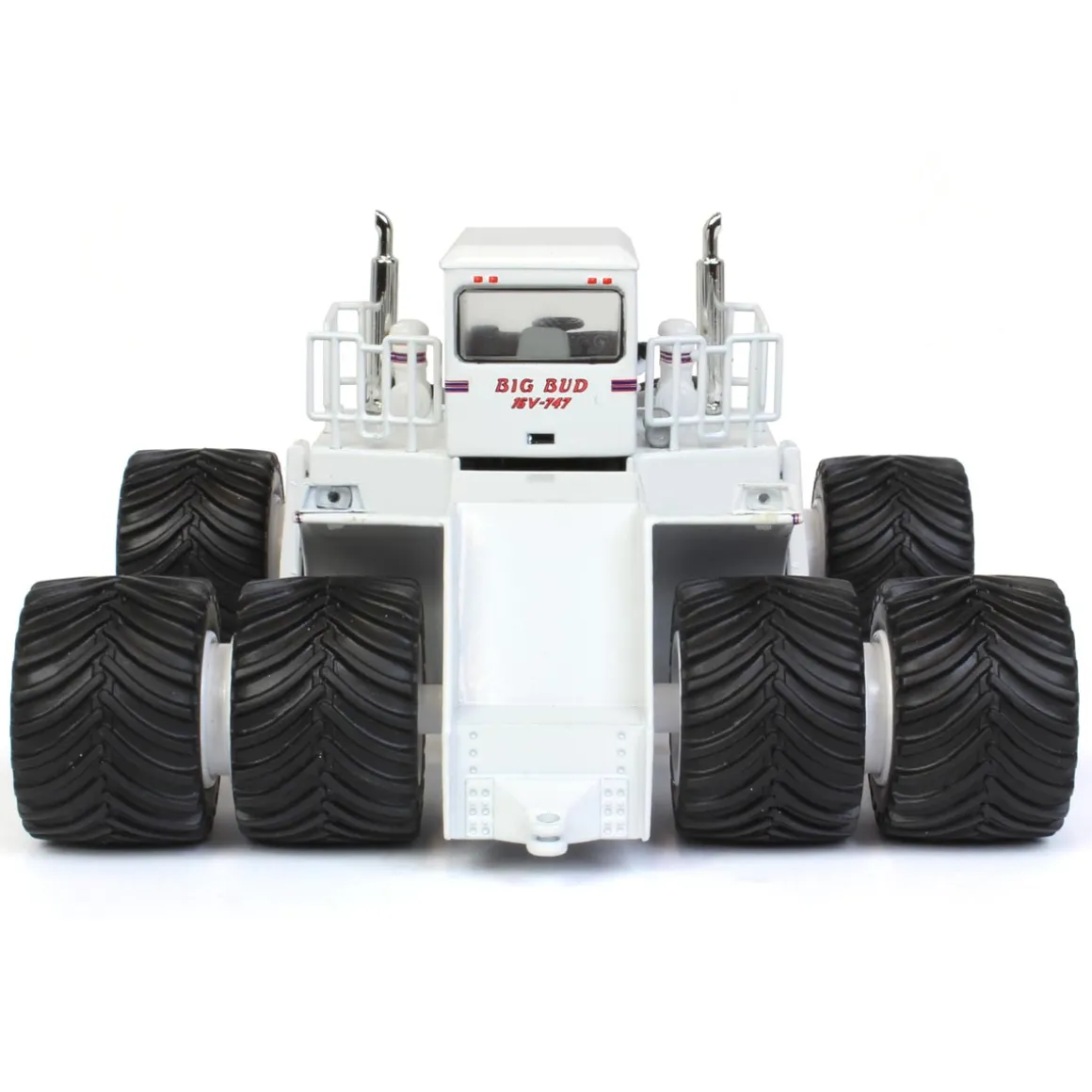 Signed ~ 1/64 High Detail Big Bud 16V-747 Silver Series Detroit 1100 HP Titan LSW Goodyear Tire Edition