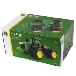 Silver Chase Unit ~ 1/32 John Deere 9R 590 4WD with Triples, 2022 Farm Show Edition, ERTL Prestige Collection