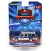 Silver Chrome Super Chase Unit ~ 1/64 1991 Chevrolet Suburban Ambulance, Glacier County EMS, First Responders Series 2
