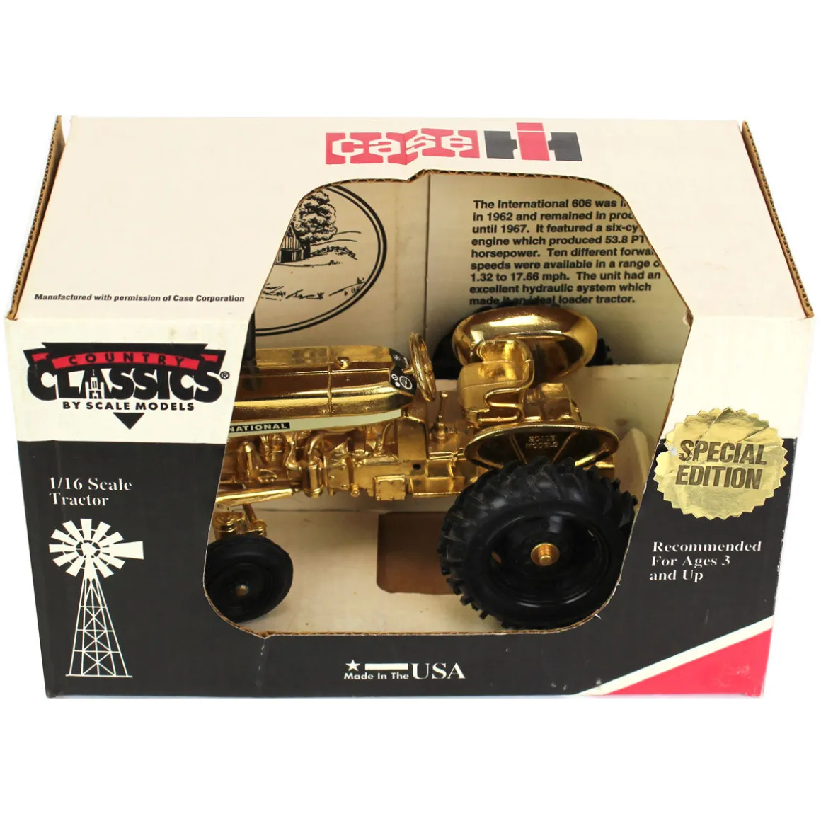 Special Gold Edition ~ 1/16 International 606 Tractor
