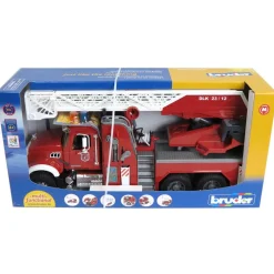 1/16th Mack Granite Fire Engine w/ Extendable Ladder & Hard Hat by Bruder