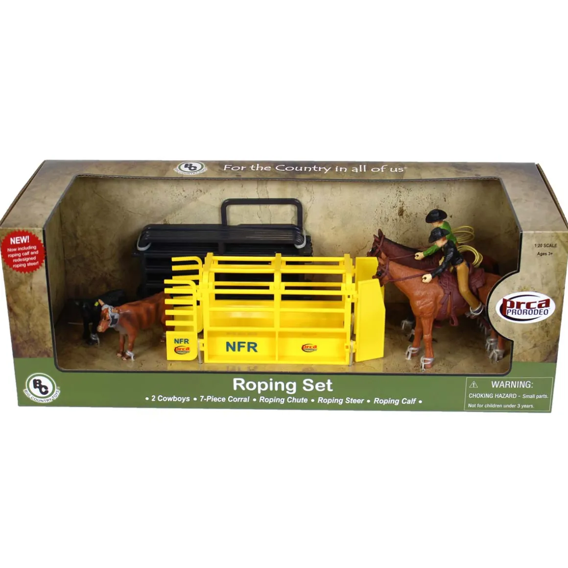 1/20th Steer Roper Set by Big Country Toys