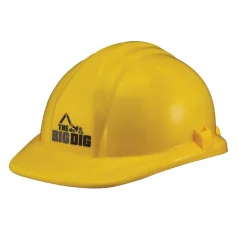 The Big Dig Yellow Hard Hat Helmet & Construction Vest