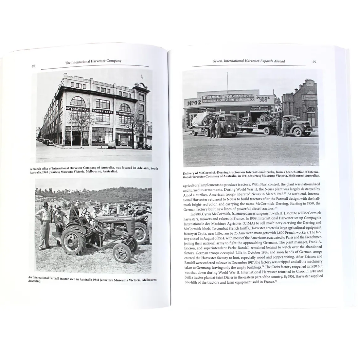 The International Harvester Company: A History of the Founding Families and Their Machines