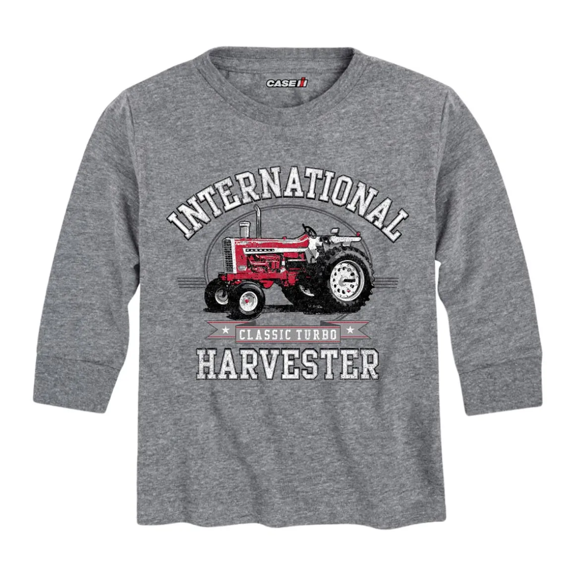Toddler IH 1206 Classic Turbo Gray Long Sleeve T-shirt