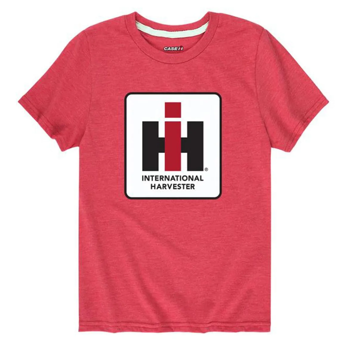 Toddler IH Logo Heather Red Short Sleeve T-shirt