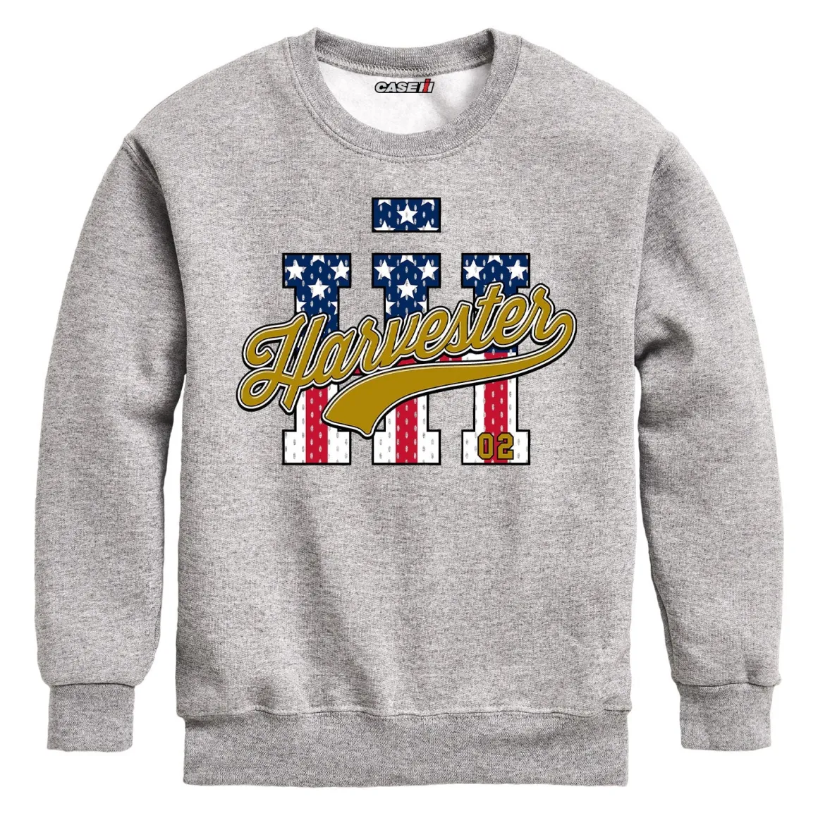 Toddler International Harvester Patriotic Crew Neck Fleece Sweatshirt