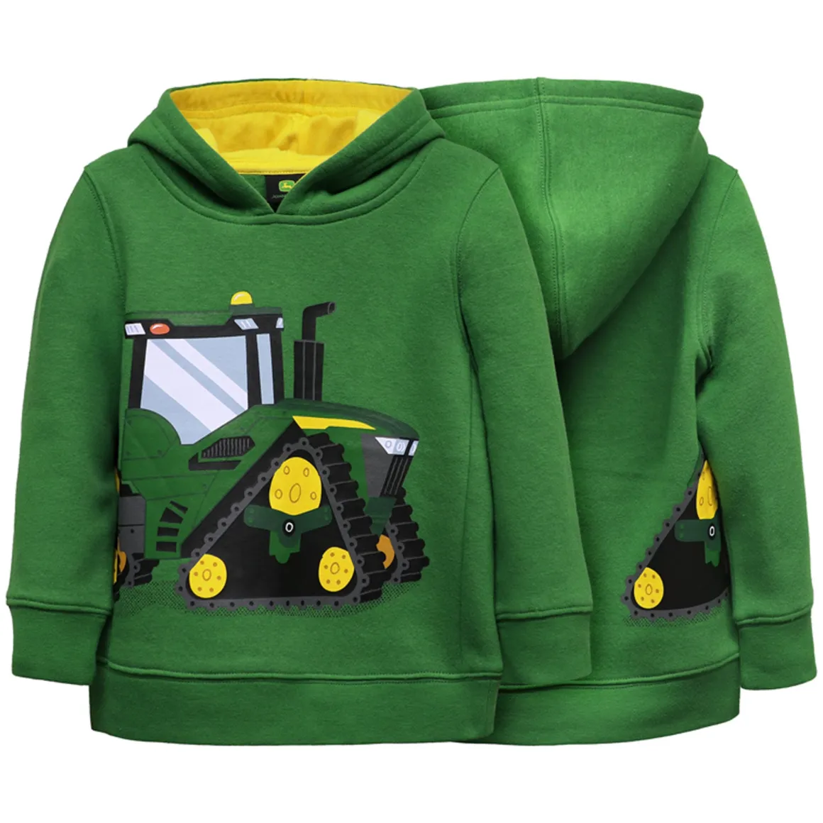 Toddler John Deere RX Tractor Wrap Print Hooded Sweatshirt