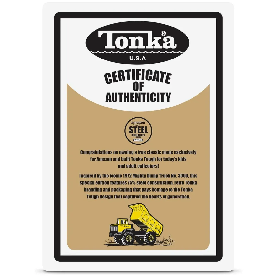 Tonka Mighty Dump Truck, Retro Collector's Edition
