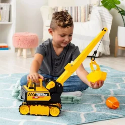 Tonka Steel Classics Crane with Wrecking Ball