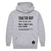 Tractor Guy IH Athletic Gray Hooded Sweatshirt