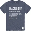 Tractor Guy: Like a Regular Guy, Only Cooler IH Heather Blue Short Sleeve Shirt