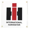 Vintage IH Logo 18in x 18in Vinyl Banner