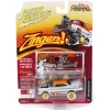 White Lightning ~ 1/64 Johnny Lightning Street Freaks 2022 Release 2A - 1958 Plymouth Fury, Zingers