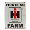 12x16 IH This is an IH Farm Tin Sign