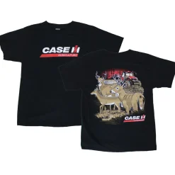 YOUTH Case IH Magnum in Field Black Short Sleeve T-shirt
