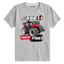 Youth Case IH Magnum Power Athletic Grey Short Sleeve T-Shirt