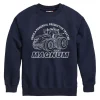 Youth Case IH Magnum Tractor Navy Blue Crew Neck Sweatshirt