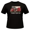 Youth IH Farmall 504 with IH 1150 Grinder-Mixer Mill Black Short Sleeve T-Shirt