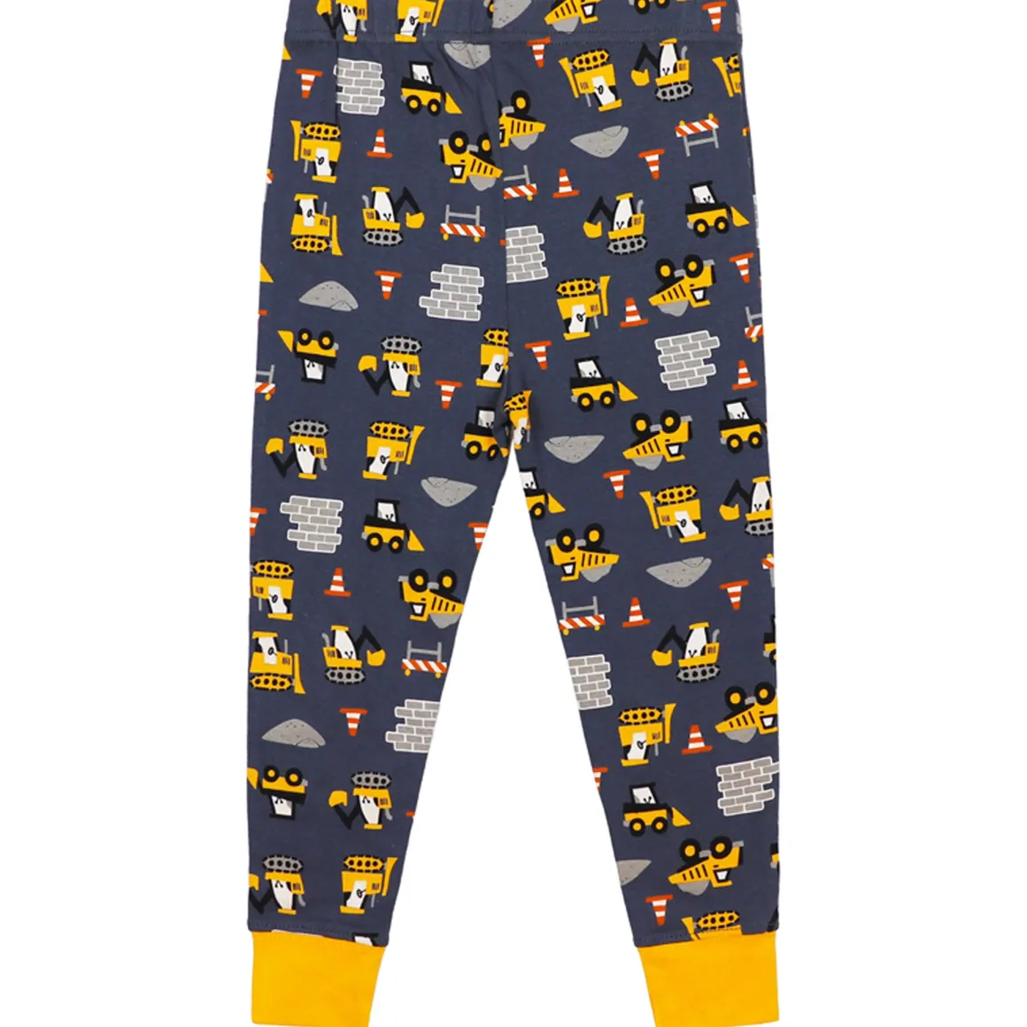 Youth John Deere Construction Equipment Long Sleeve Pajama Set