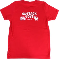 Youth Outback Toys Shortsleeve Red T-Shirt