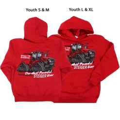 Youth Steiger 715 Quadtrac Hooded Sweatshirt